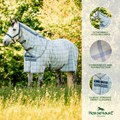 Horseware Couverture Anti-Mouches Newmarket Pony Plus Witney Navy