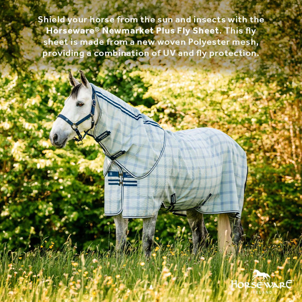 Horseware Couverture Anti-Mouches Newmarket Pony Plus Witney Navy