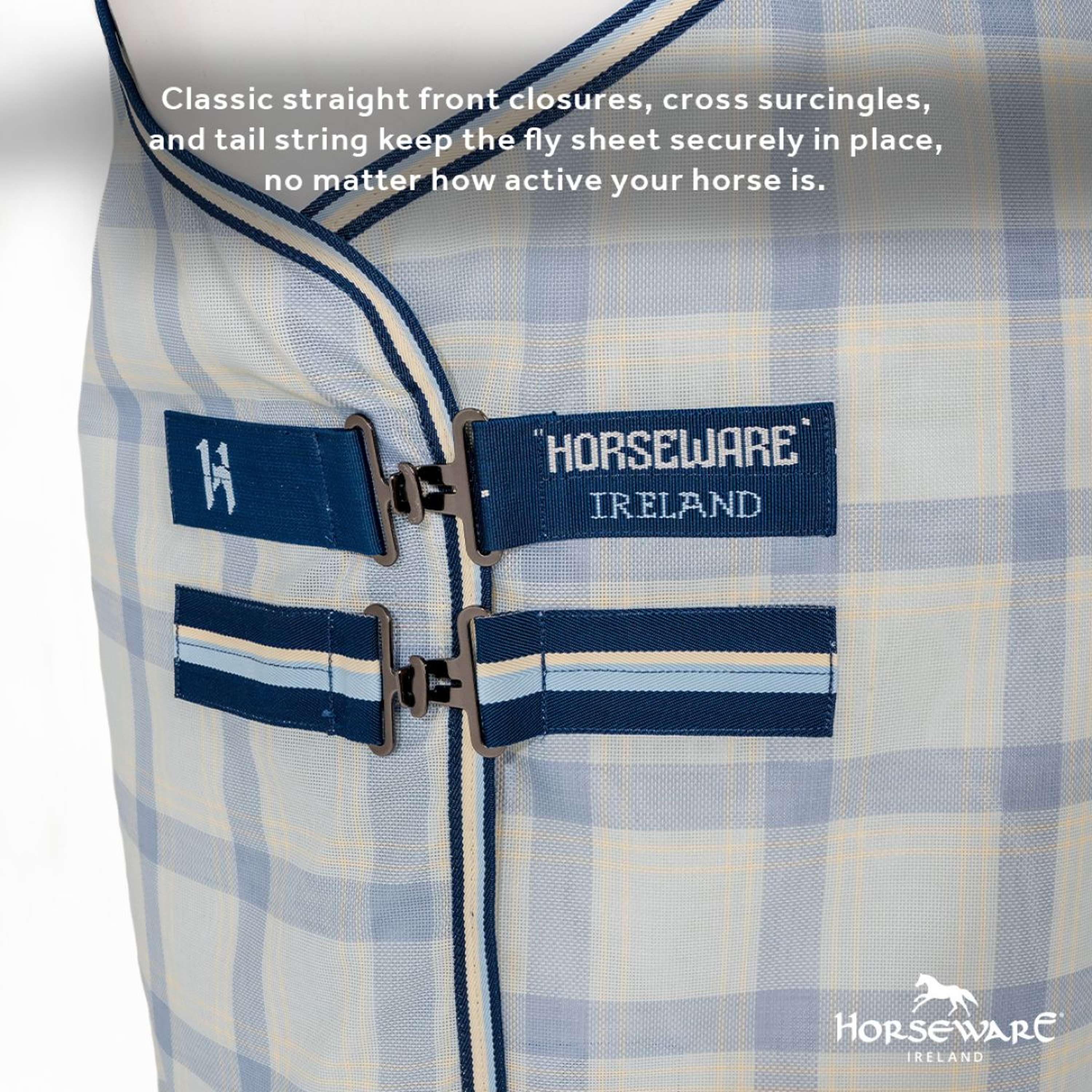 Horseware Couverture Anti-Mouches Newmarket Pony Plus Witney Navy