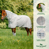 Horseware Couverture Anti-Mouches Newmarket Plus Witney Charcoal