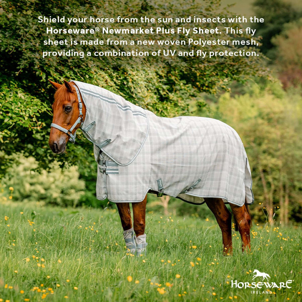 Horseware Couverture Anti-Mouches Newmarket Plus Witney Charcoal