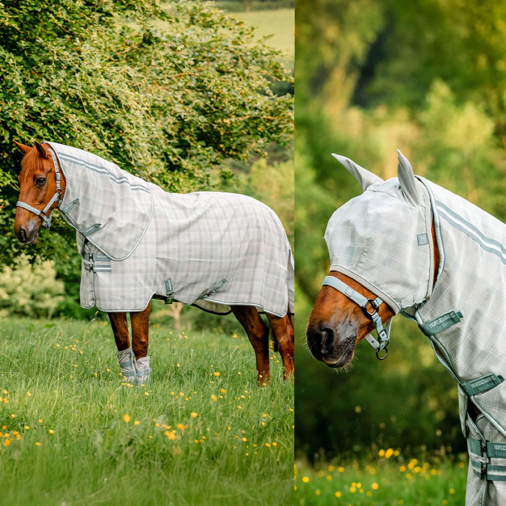 Horseware Couverture Anti-Mouches Newmarket Plus Witney Charcoal