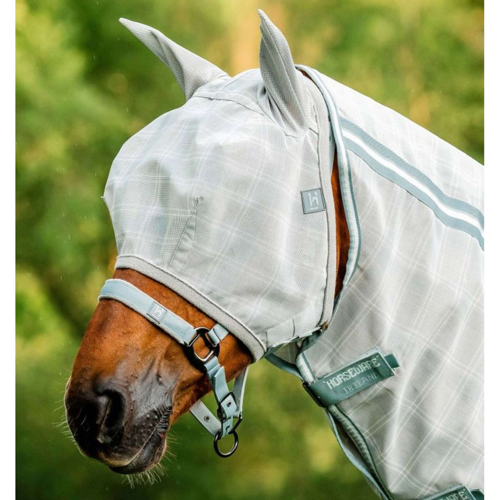 Horseware Masque Anti-Mouches Newmarket Witney Charcoal