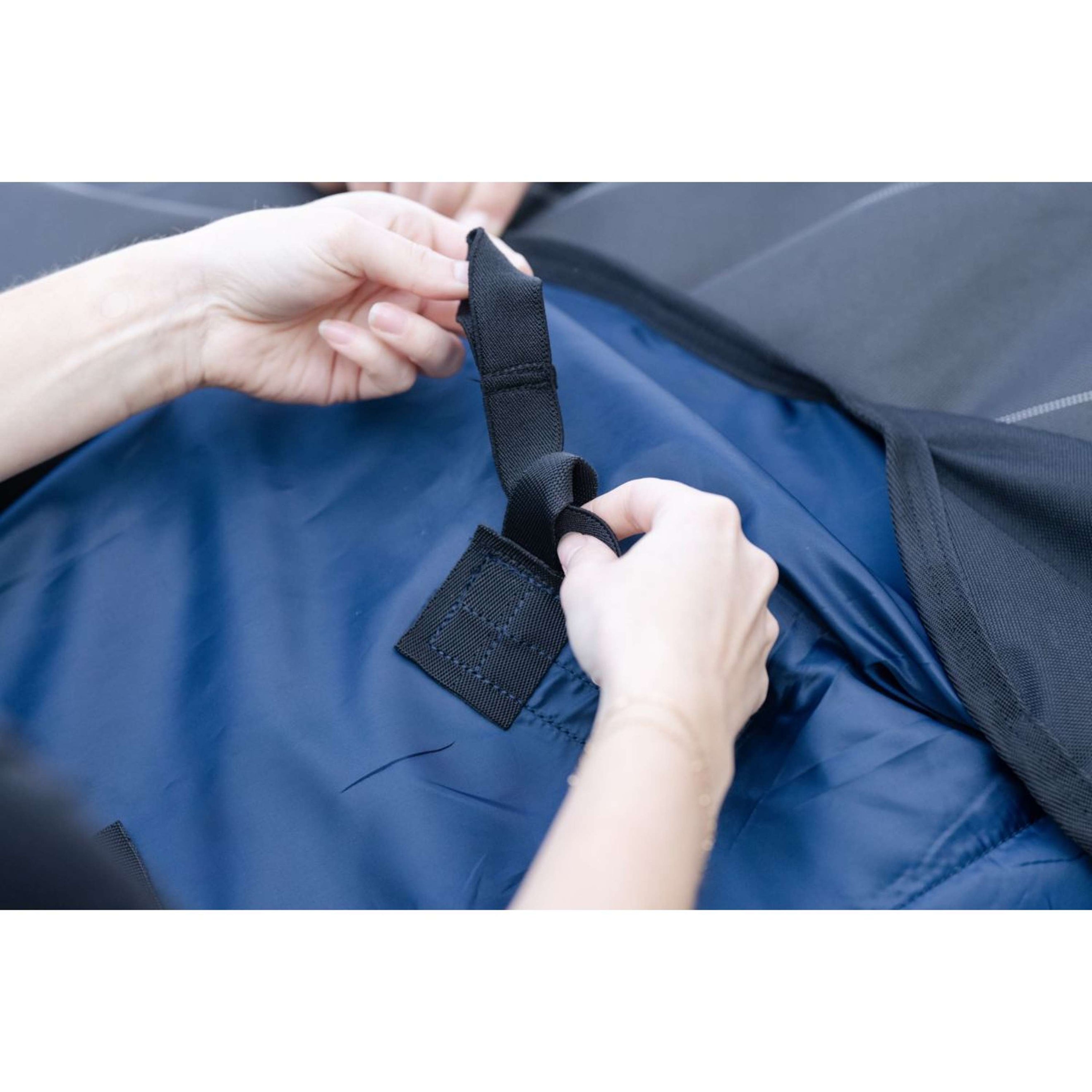 Horseware Courroies de Cuisse Noir Horseware Courroies de Cuisse Noir