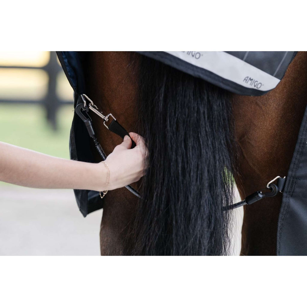 Horseware Courroies de Cuisse Noir