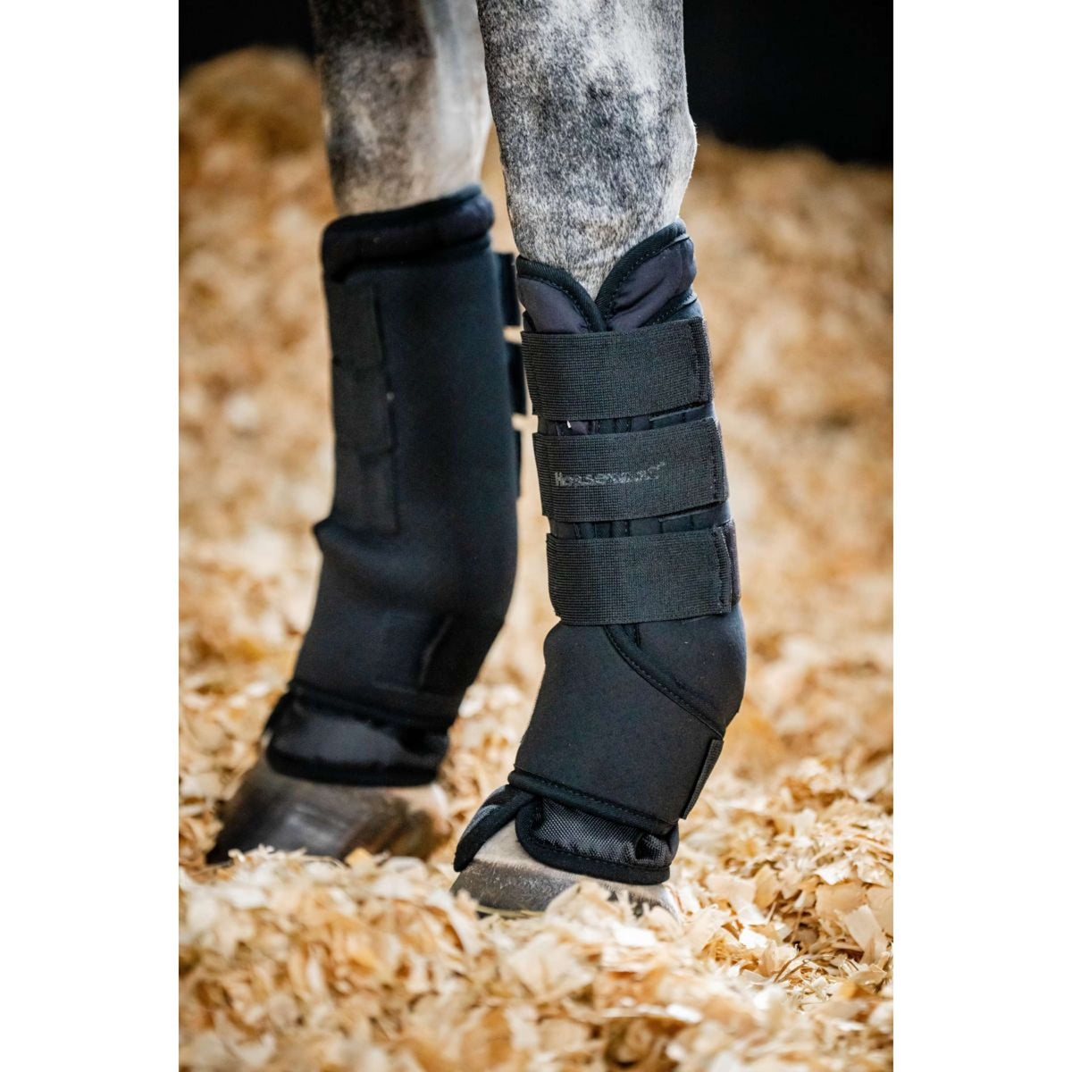 Horseware Guêtres d'écurie Pro Bamboo Noir