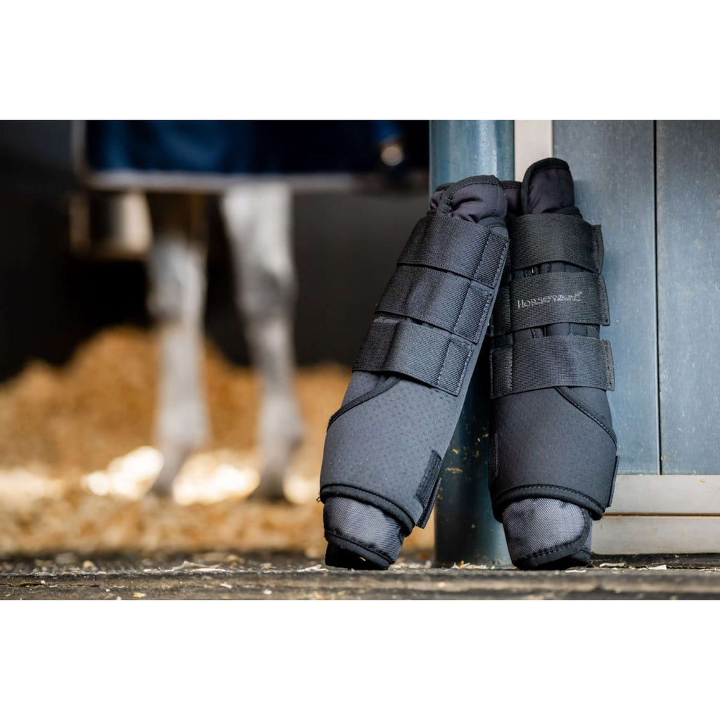 Horseware Guêtres d'écurie Pro Bamboo Noir