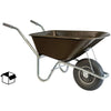Hummer Brouette Roue Souple Marron marron