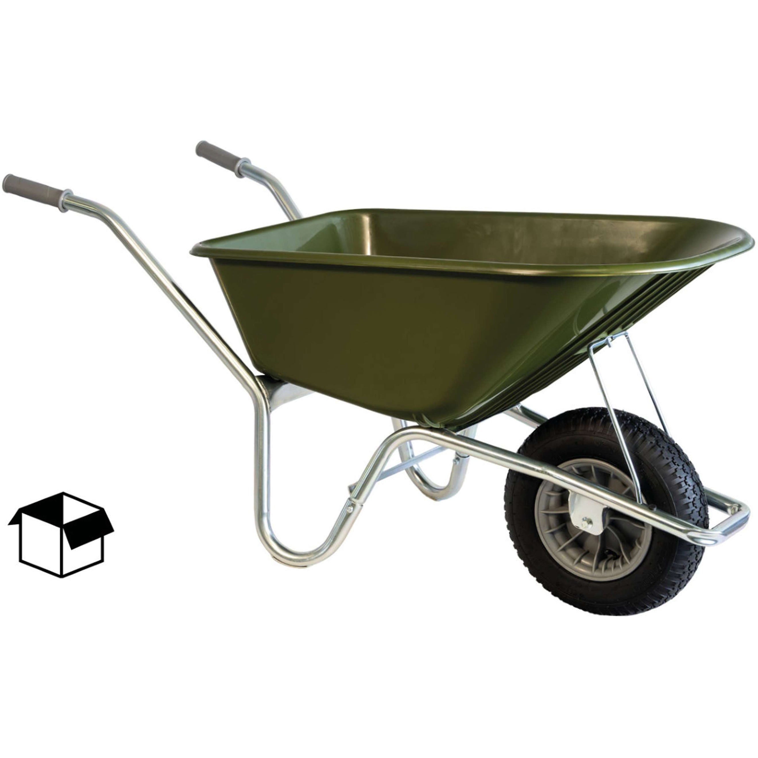 Hummer Brouette Pneu gonflable Olive