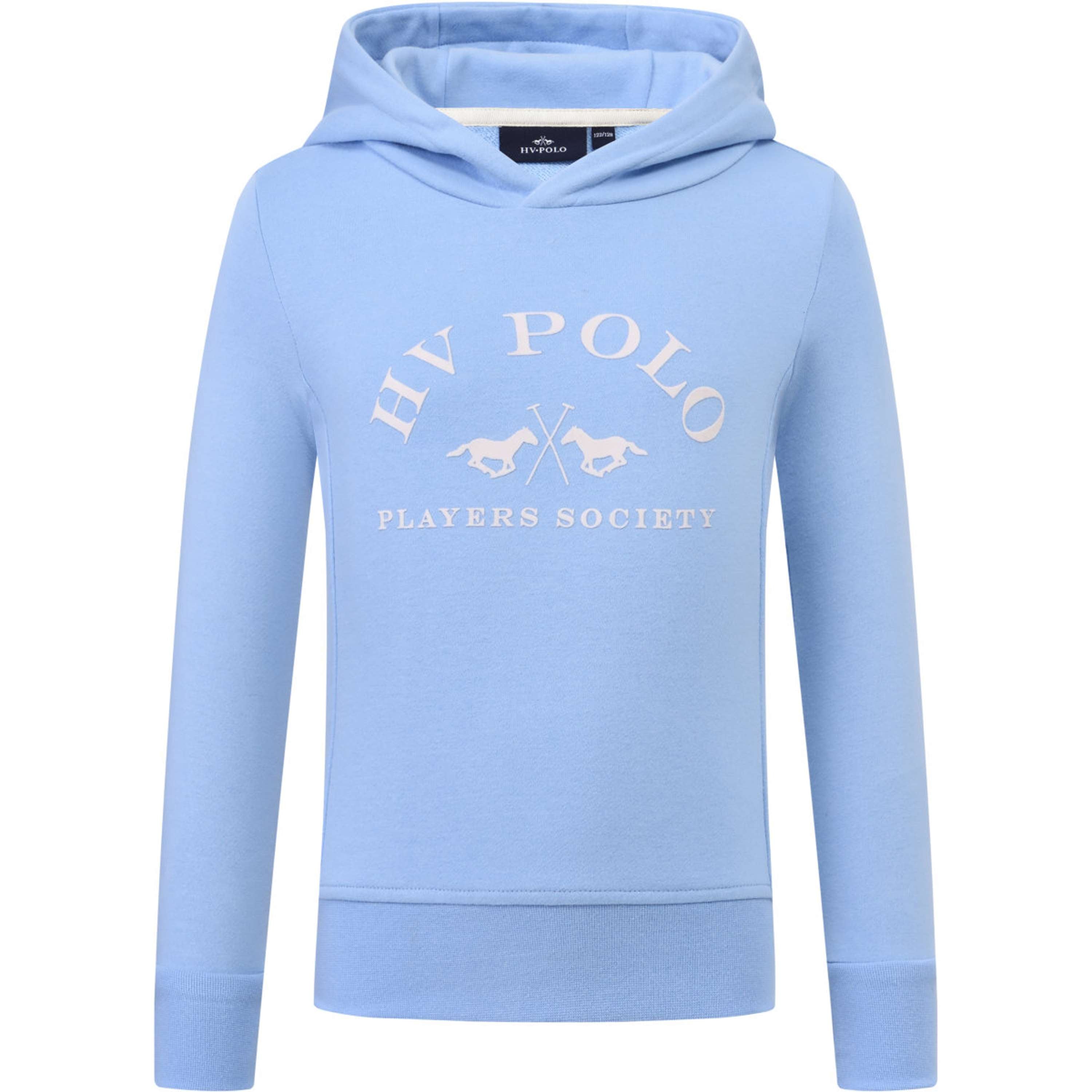 Open Hv File HV Polo Pull col Hoodie HVPJewel Kids Powder Blue | Agradi.fr