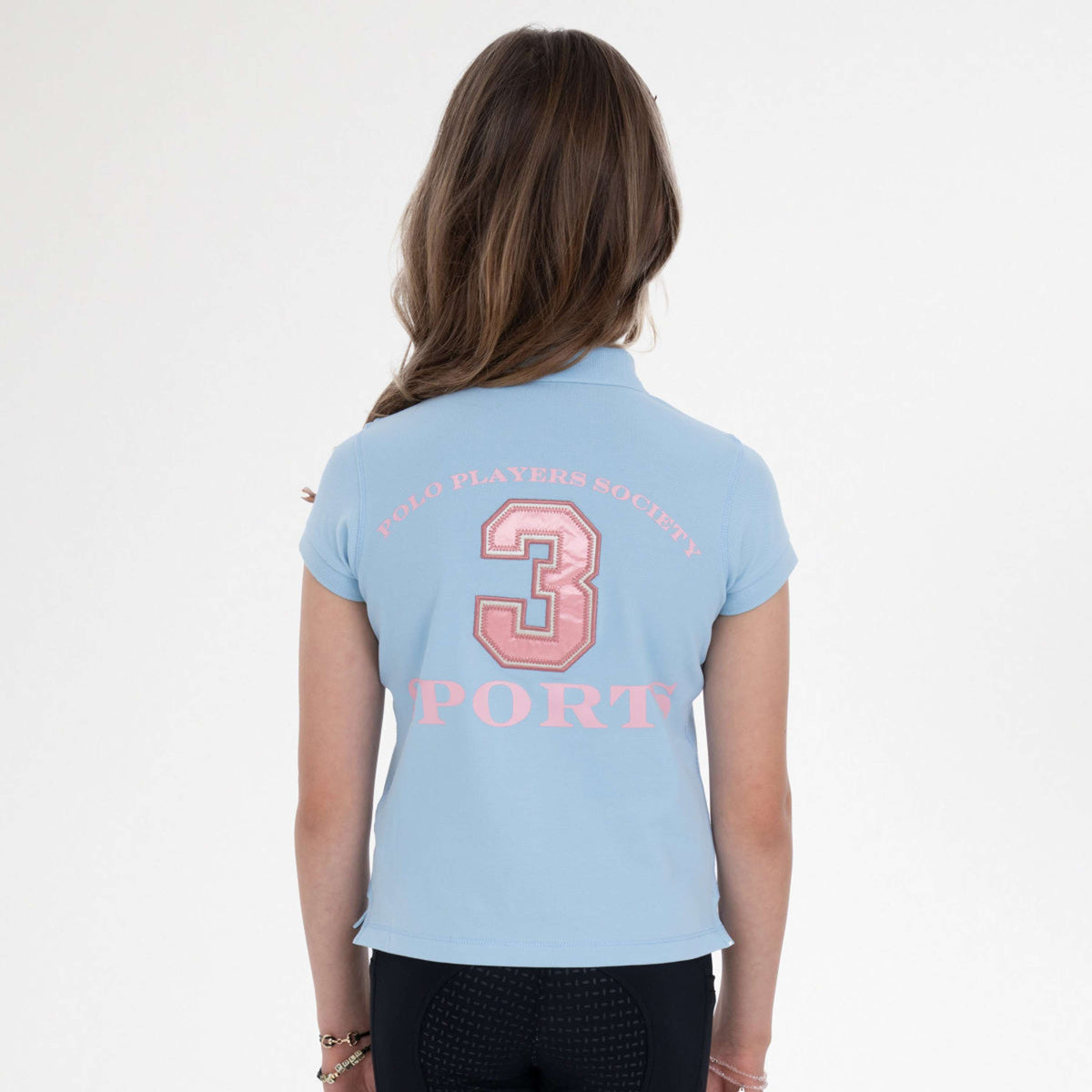 HV Polo Polo Favouritas EQ Kids Powder Blue
