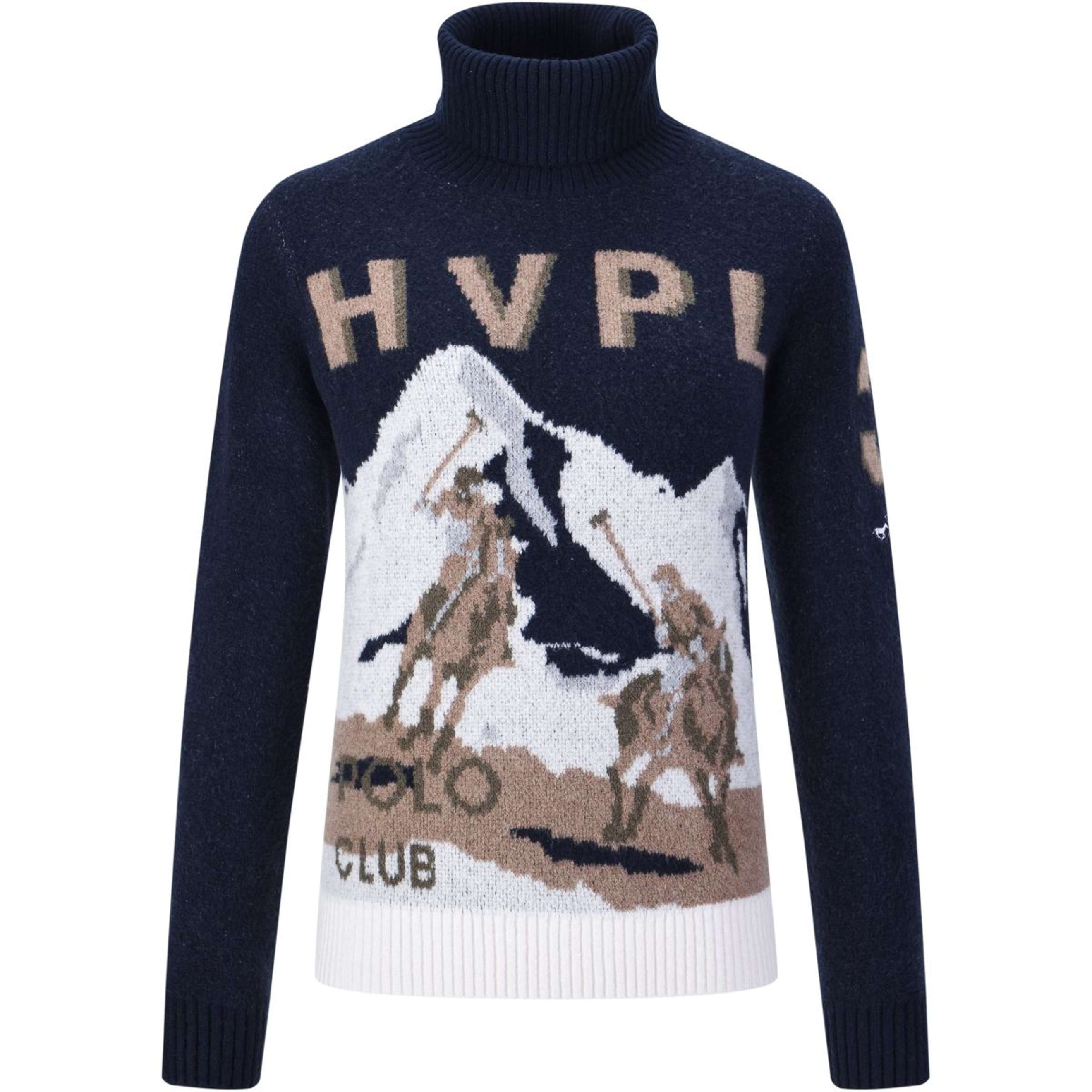 HV Polo Pull à Col HVPHarper Marine