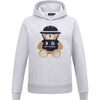 HV Polo Pull col Hoodie HVPTeddy Grey Heather