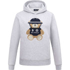HV Polo Pull col Hoodie HVPTeddy Grey Heather