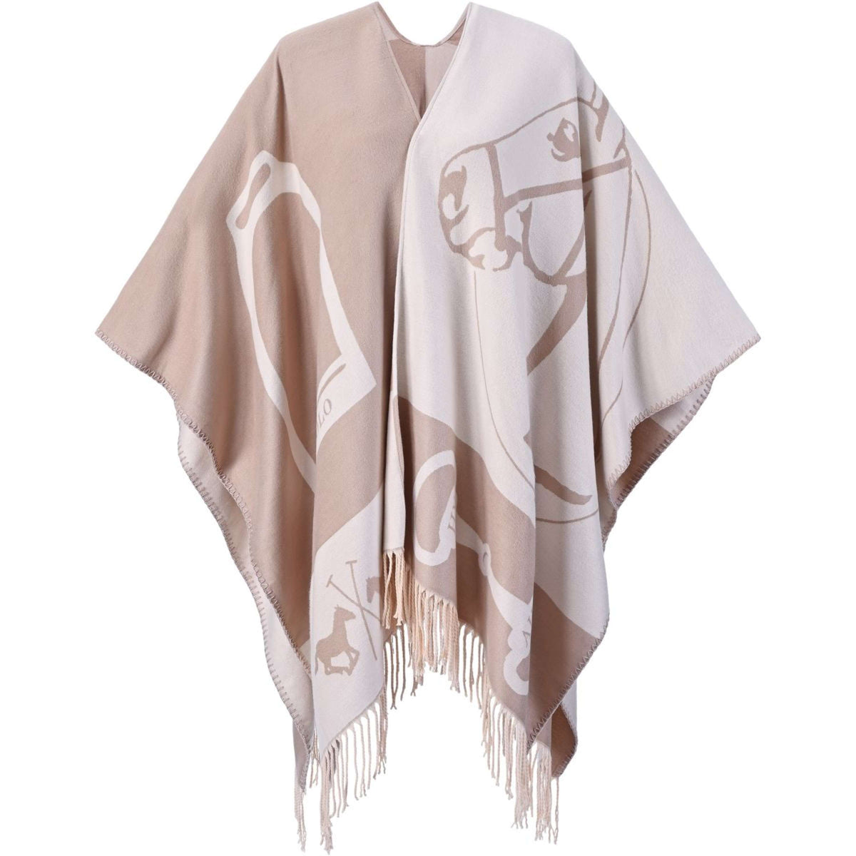 HV Polo Poncho HVPNanda Chalk