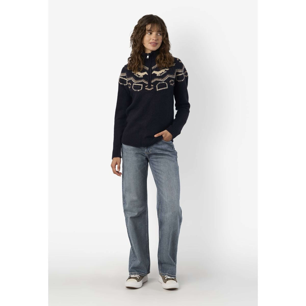 HV Polo Pull à Col HVPJosie Marine