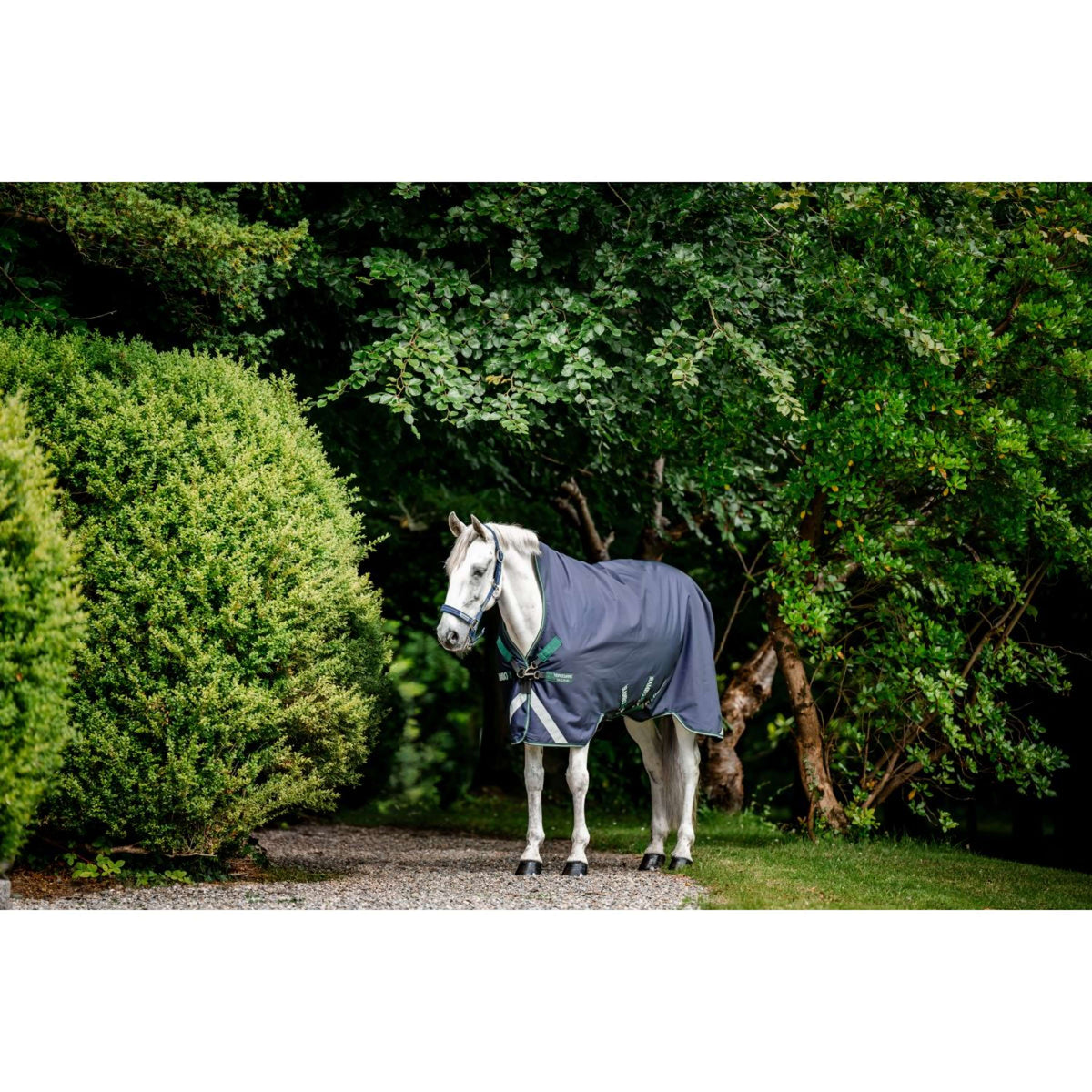 Rambo Wug Turnout Lite 50g Navy/Hunter Green