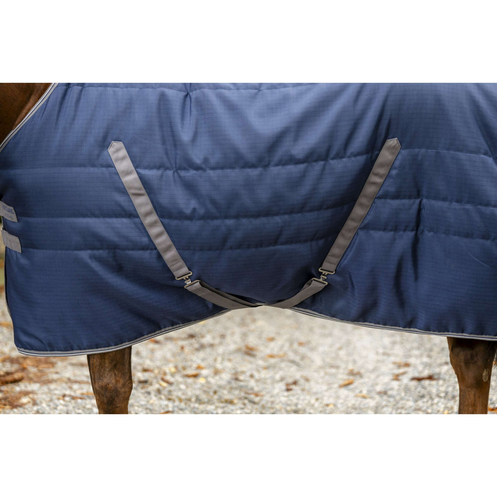 Rambo Couverture d'Écurie 400g Navy/Thunderstorm Grey/Silver