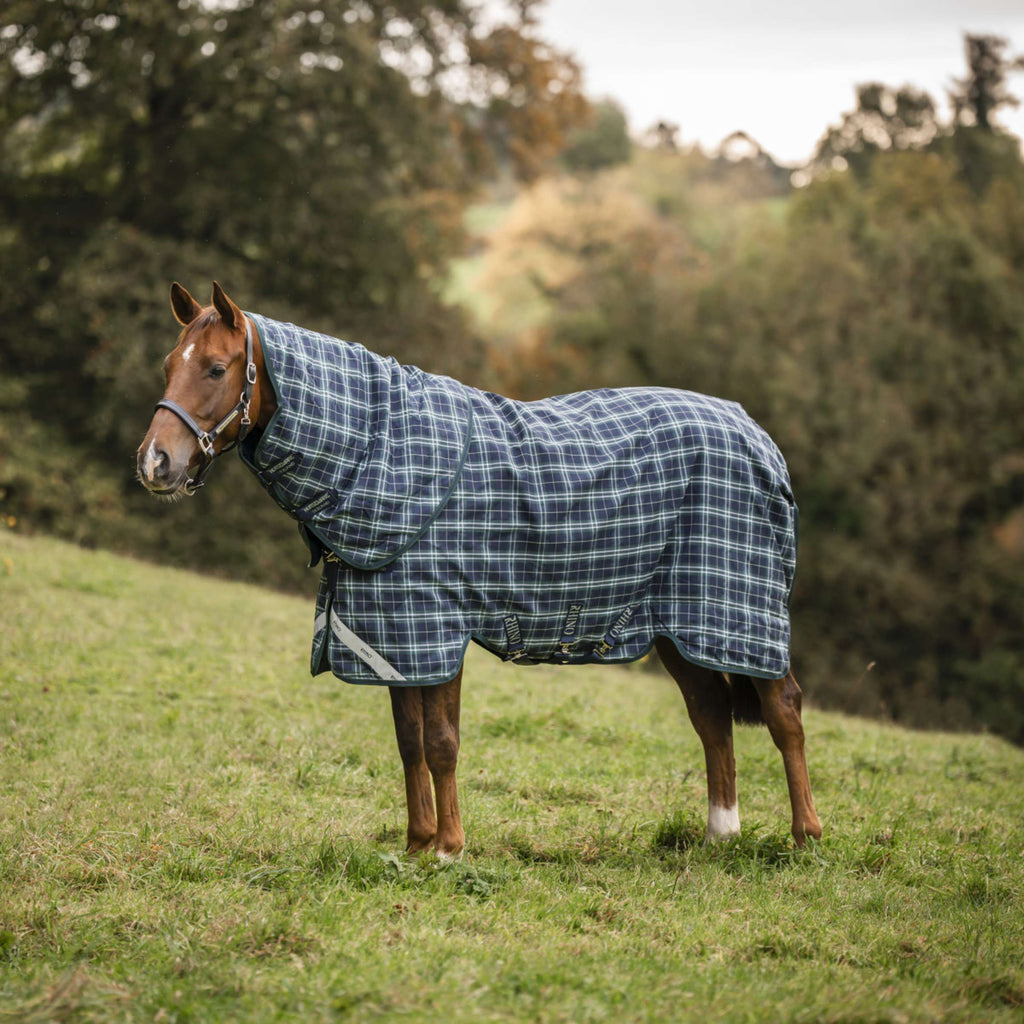 Rhino Couvre-Cou Turnout 0g Hunter Check/Green/Navy