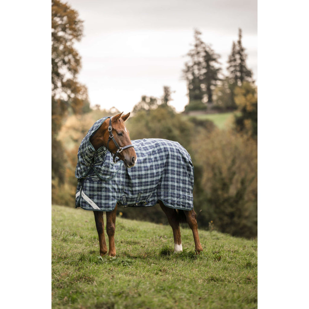Rhino Couvre-Cou Turnout 0g Hunter Check/Green/Navy