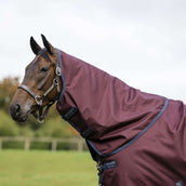 Amigo Couvre-Cou Turnout 1200D 150g Burgundy/Navy/Titanium Grey