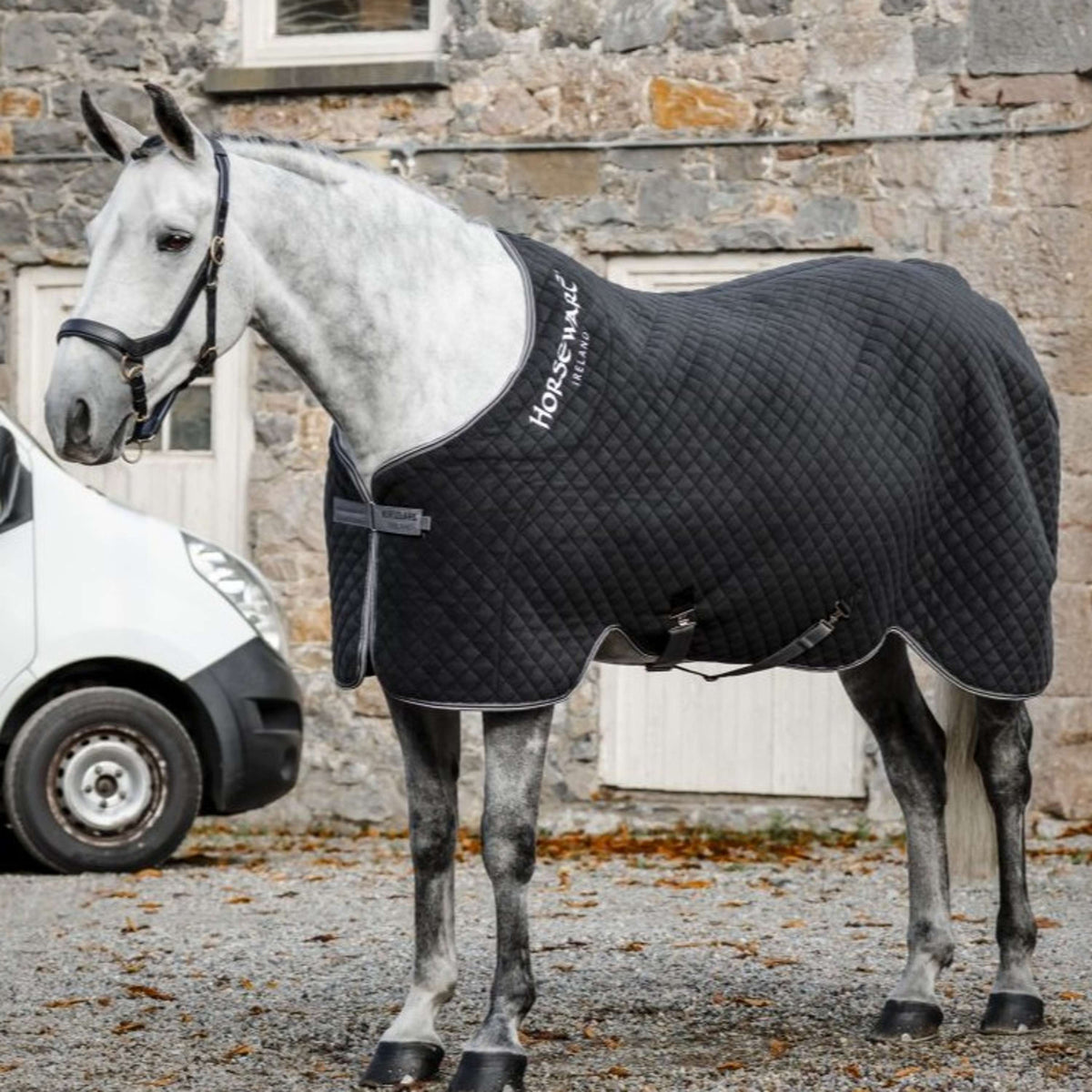 Horseware Thermal Cooler Black/Thunderstorm Grey/Silver