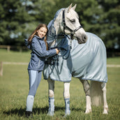 Amigo Couverture Anti-Mouches Plus Pony Heather Blue/Blue/Silver