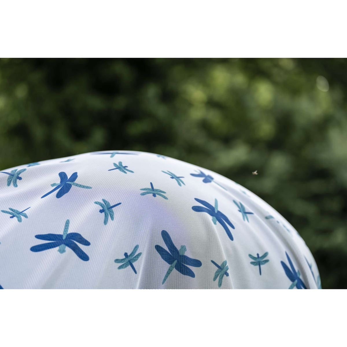 Amigo Couverture Anti-Mouches Dragonfly Print/Silver/Blue/Sage