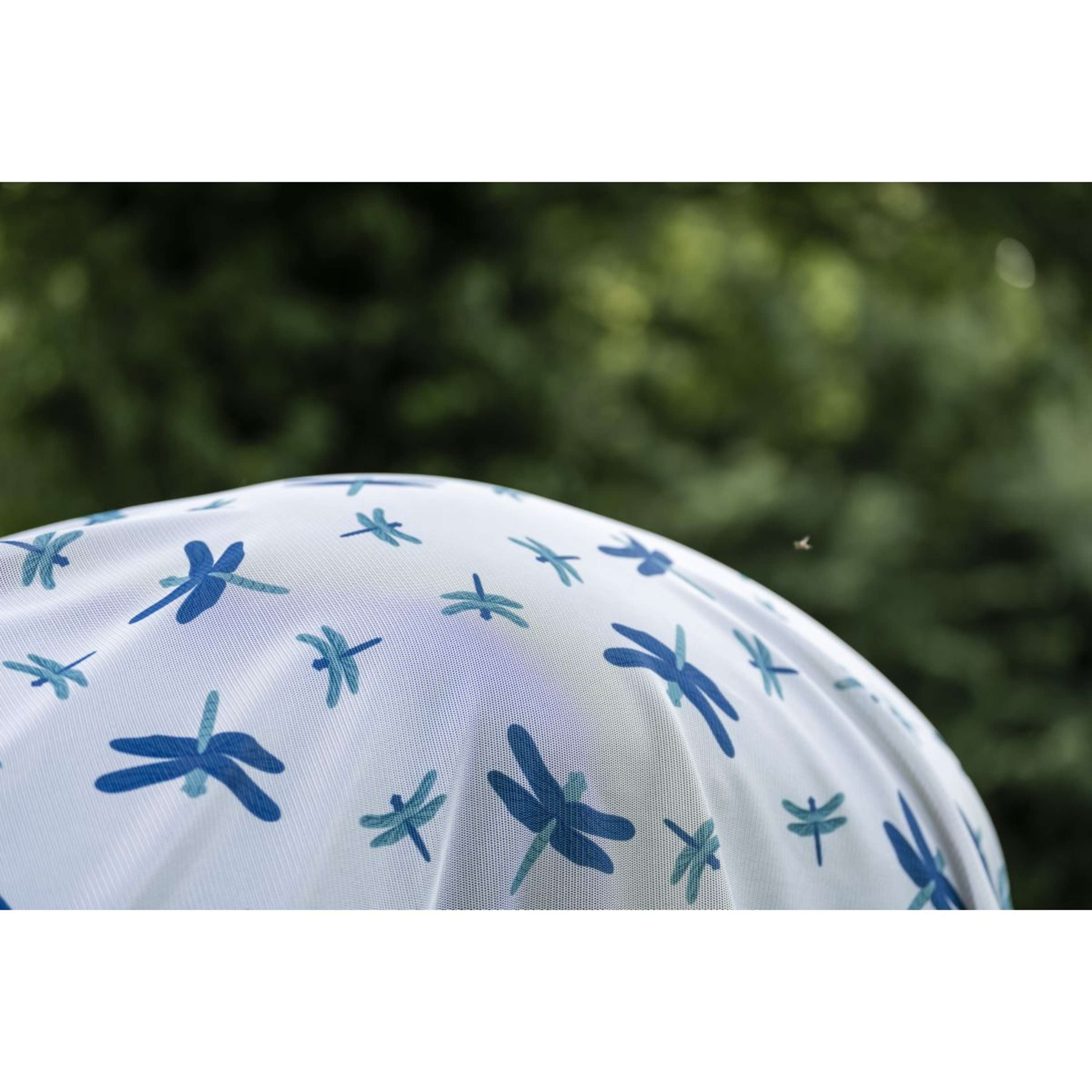 Amigo Couverture Anti-Mouches XL Plus Dragonfly Print/Silver/Blue/Sage