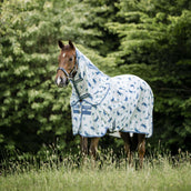 Amigo Couvre-Cou Bug Rug Dragonfly Print/Silver/Blue/Sage