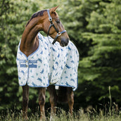 Amigo Couverture Anti-Mouches Dragonfly Print/Silver/Blue/Sage