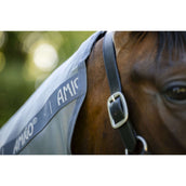 Amigo Couverture Anti-Mouches Integrated Heather Blue/Blue/Silver