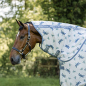 Amigo Couvre-Cou Bug Rug Dragonfly Print/Silver/Blue/Sage