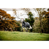 Rhino Chemise Turnout Plus Pony Bundle 0g + 200g Black Check/Noir/Blanc