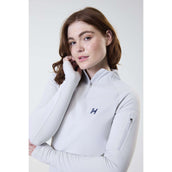 Horseware Shirt Strive Winter Zip Gris