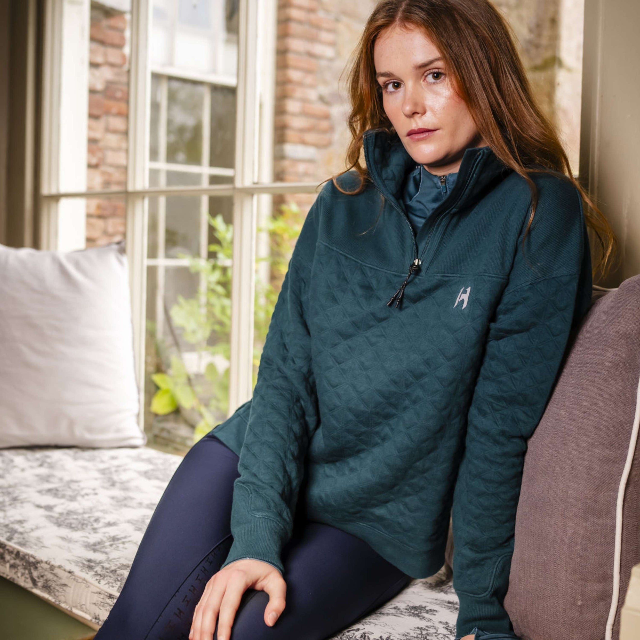 Horseware Sweatshirt Liberty Winter Dynasty Green