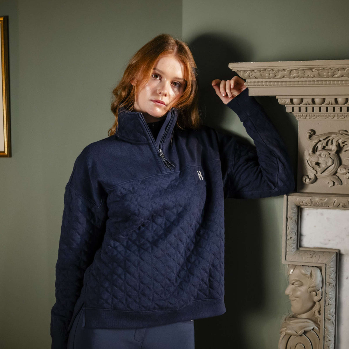 Horseware Sweatshirt Liberty Winter Core Navy