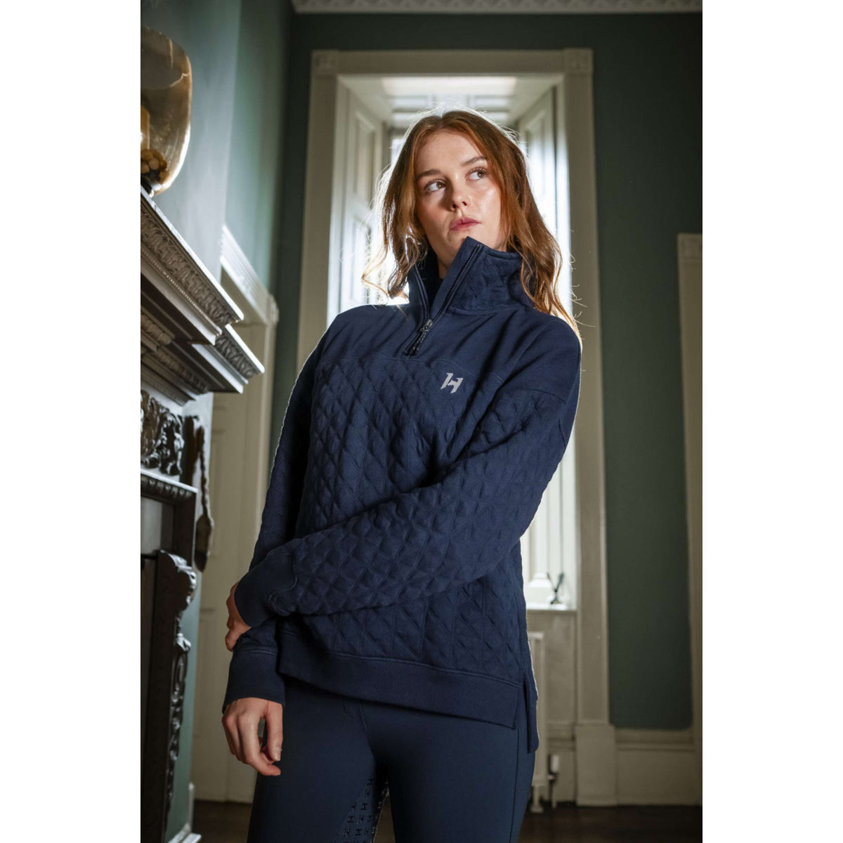 Horseware Sweatshirt Liberty Winter Core Navy