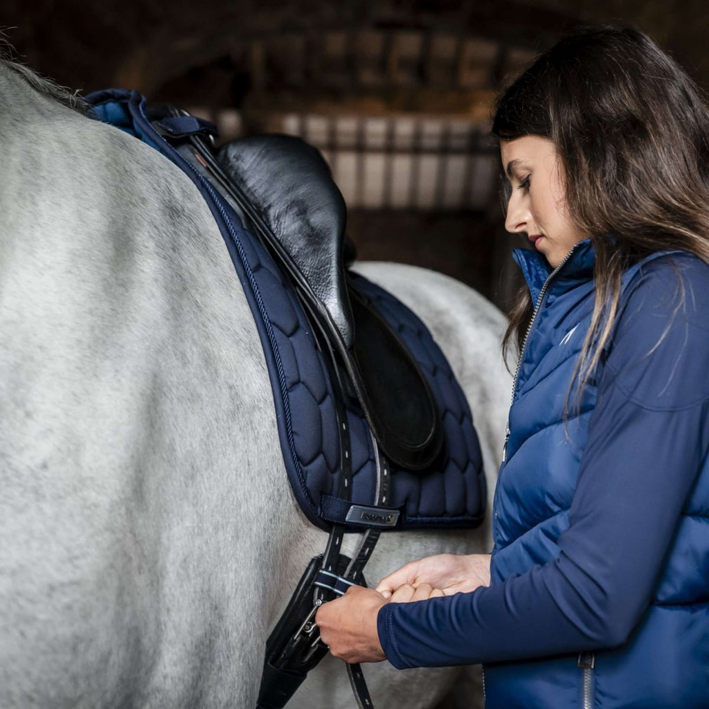 Horseware Tapis de Selle Ionic Dressage Marin
