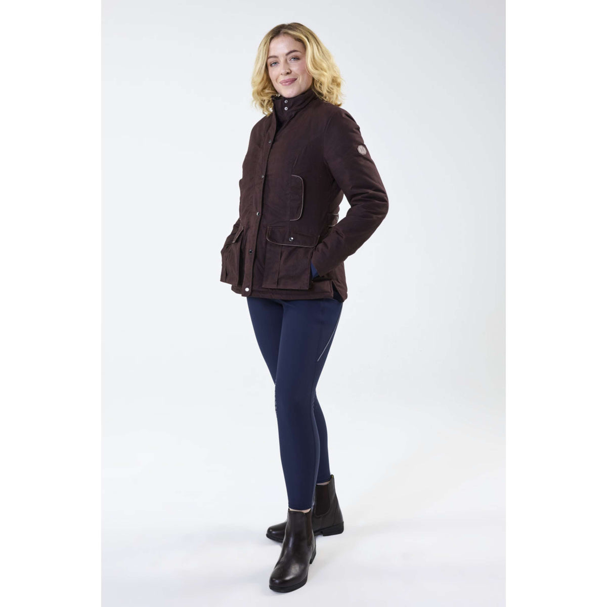 Horseware Veste Cirée Newmarket Marron