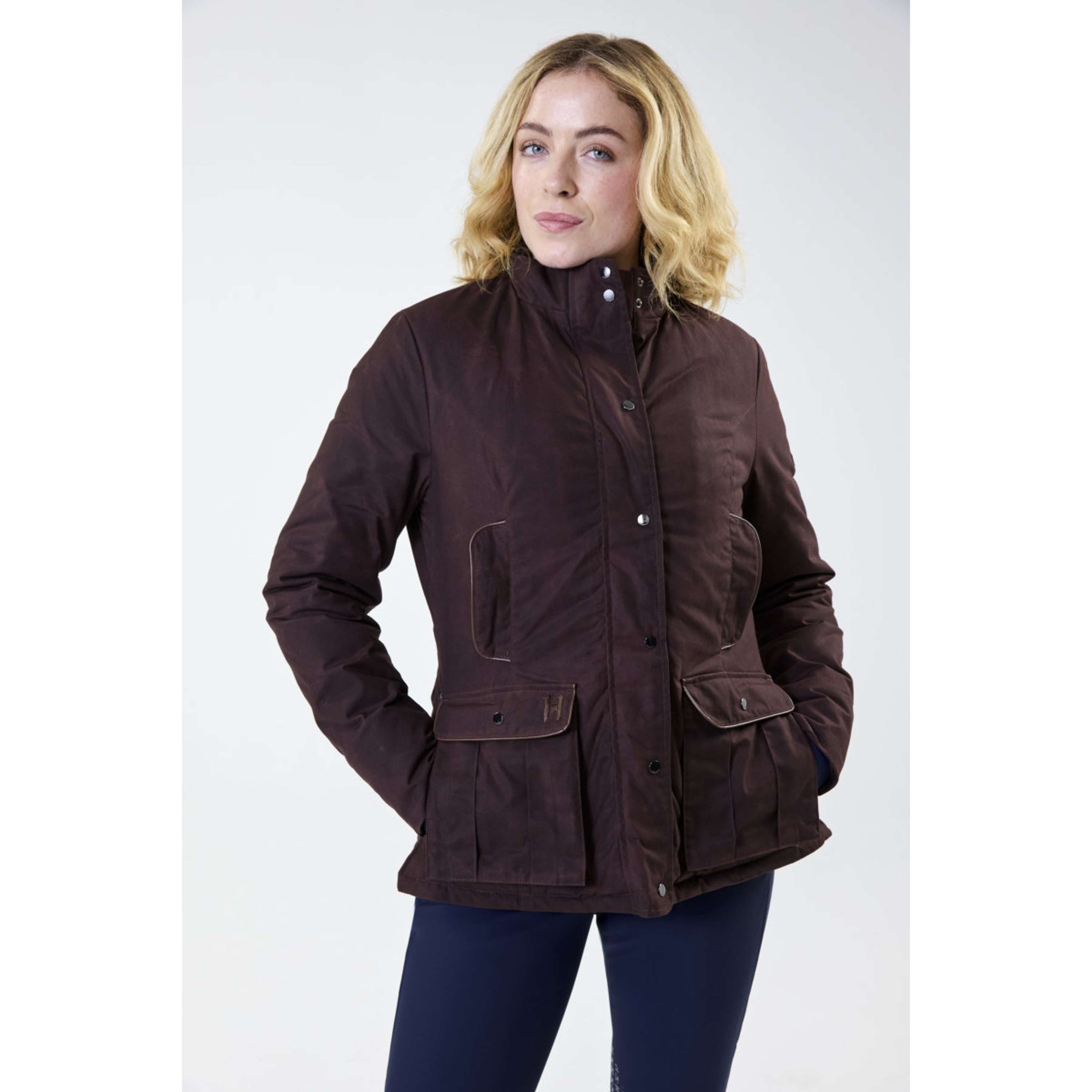 Horseware Veste Cirée Newmarket Marron