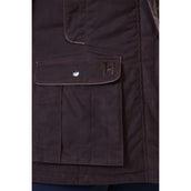 Horseware Veste Cirée Newmarket Marron