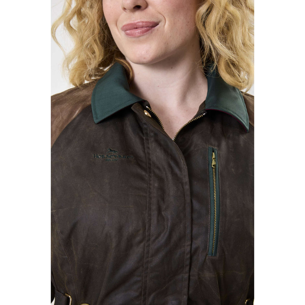 Horseware Veste Cirée 40 Year Heritage Bay/Rambo Green