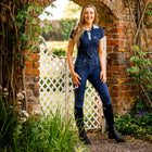 Horseware Pantalon d'Équitation Newmarket High Rise Full Seat Marine