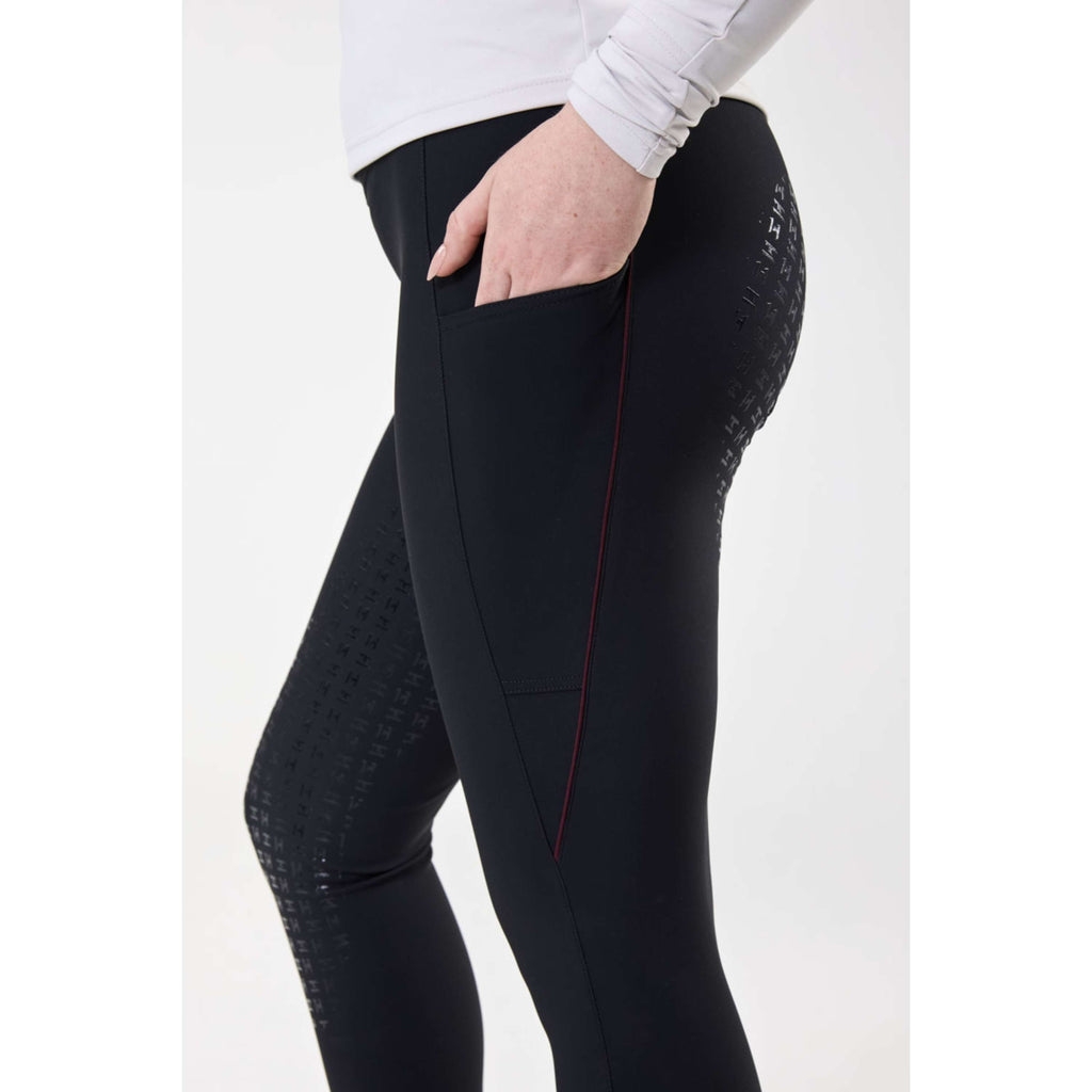 Horseware L'hiver Legging d'Équitation Optifit Full Seat Core Black