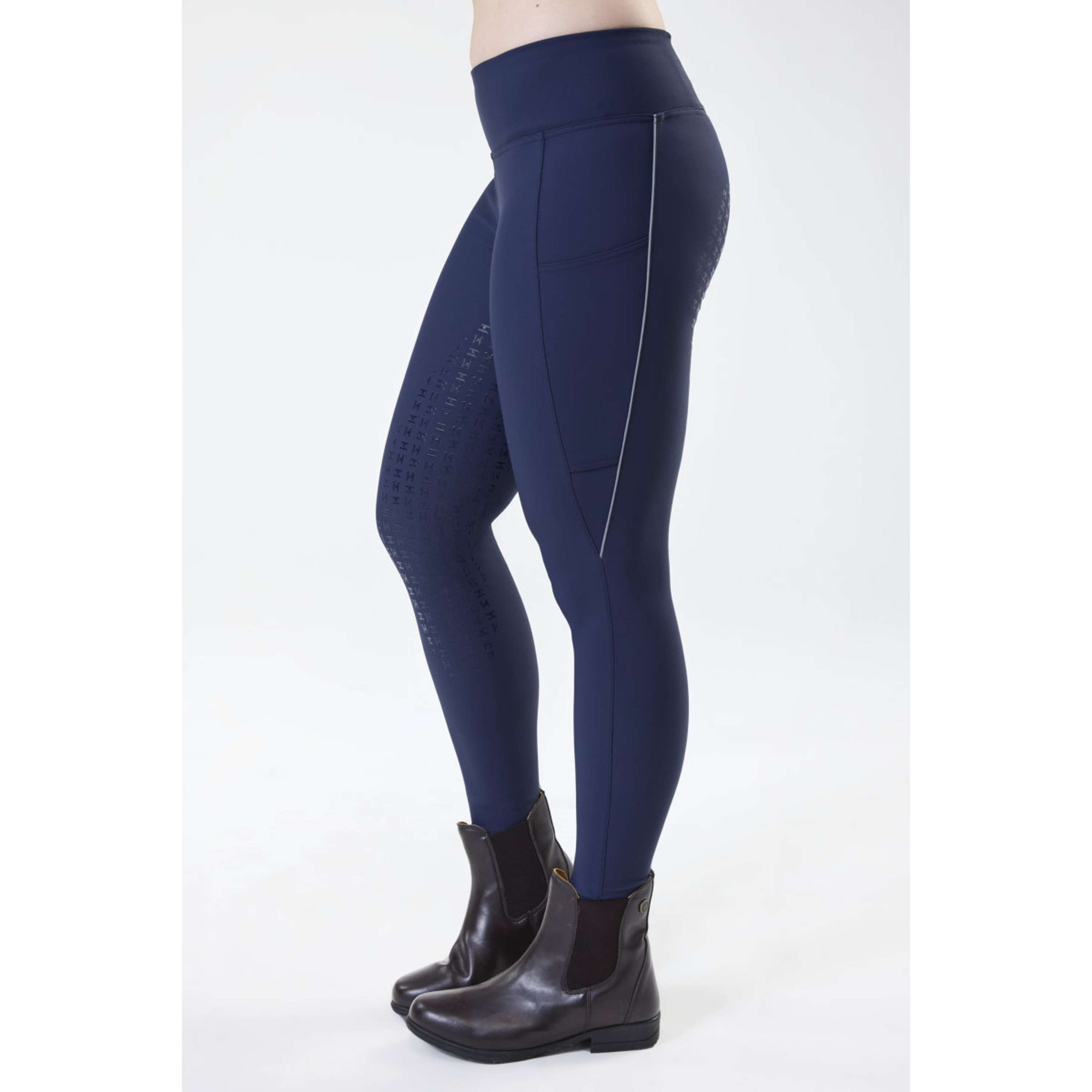 Horseware L'hiver Legging d'Équitation Optifit Full Seat Core Navy Horseware L'hiver Legging d'Équitation Optifit Full Seat Core Navy