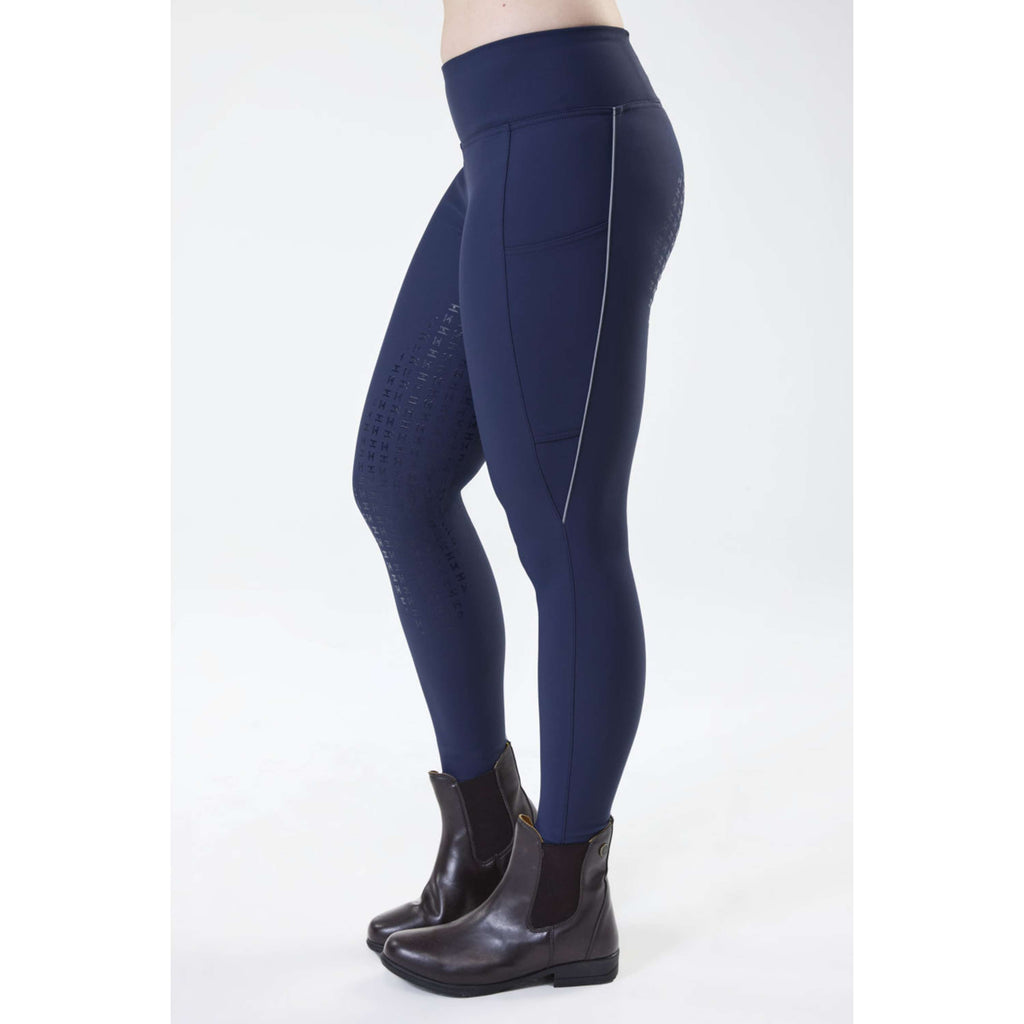 Horseware L'hiver Legging d'Équitation Optifit Full Seat Core Navy