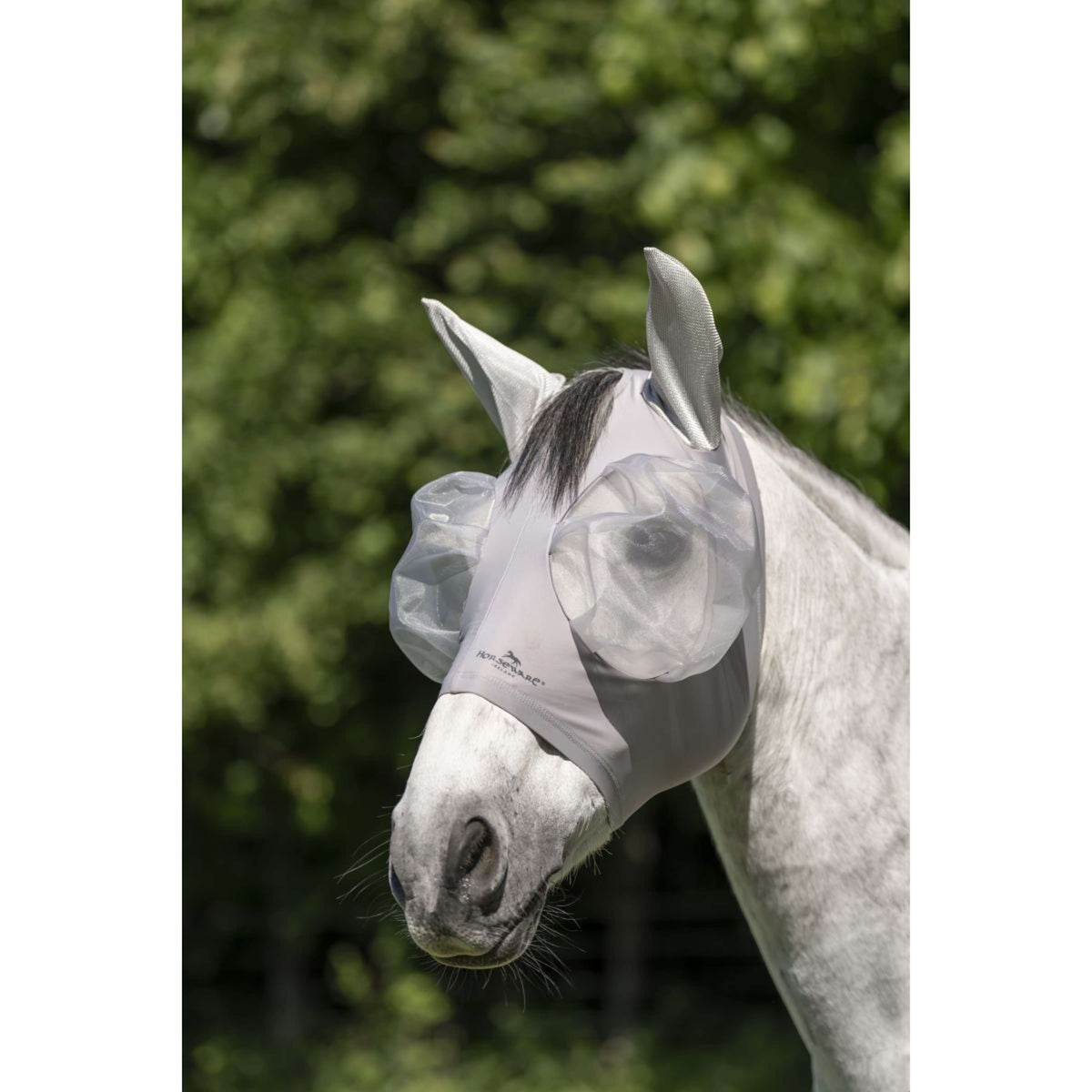 Horseware Masque Anti-Mouches Defense Silver/Silver