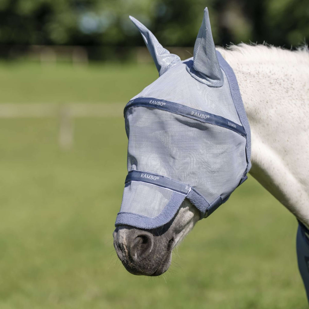 Rambo Masque Anti-Mouches Heather Blue/Blue/Silver