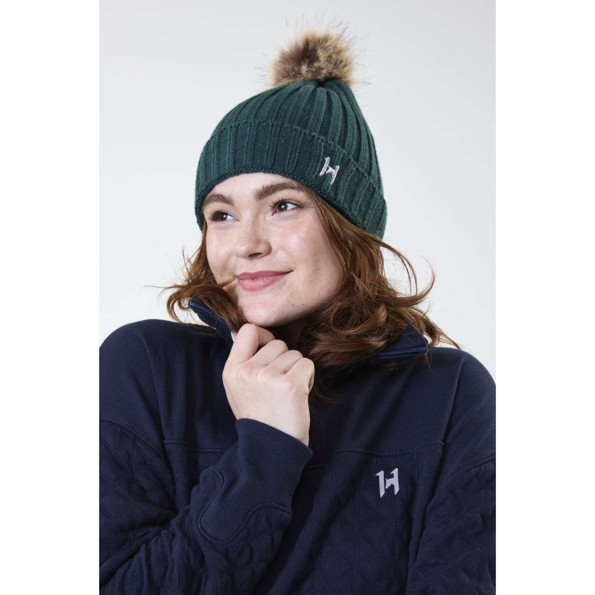 Horseware Bonnet Aura Dynasty Green